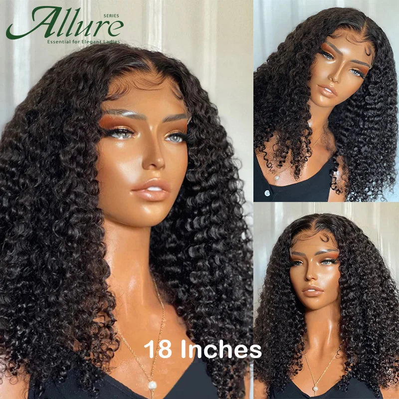 Deep Wave Lace Front Human Hair Wigs