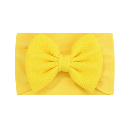 Baby Headband Nylon Infants Toddlers Elastic Hair Band for Newborn Girl Princess Bowknot Kids Hair Accessories Kids Headwear