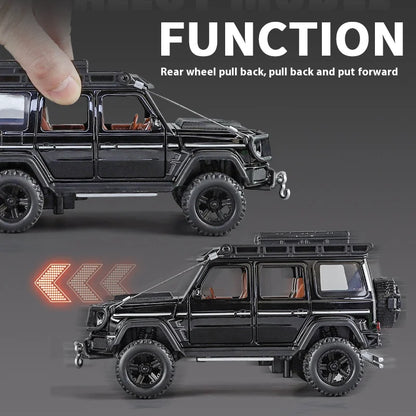 1:32 Mercedes Benz BRABUS G550 Modified 4*4 Off Road SUV Alloy