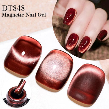 Cat Eye Gel Polish With Nail Magnet Tools Flexible Iron Wire For Creating Heart Shapes On Nails Nail Art nail supplies iman