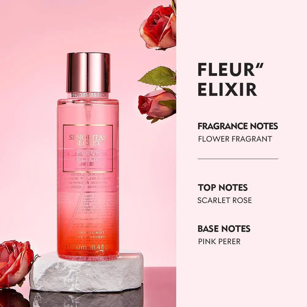 250ML Vanilla Perfume Flower Fruit Fragrance Mist Woman Date Scent Long-Lasting Good Girl Parfume Body Spray Car Air Freshener