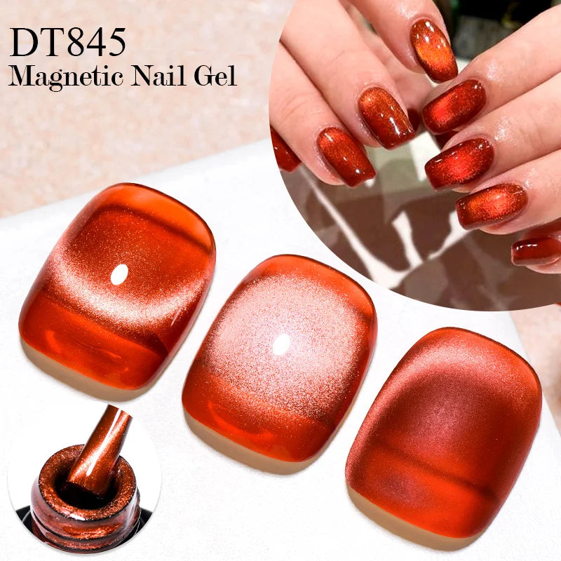 Cat Eye Gel Polish With Nail Magnet Tools Flexible Iron Wire For Creating Heart Shapes On Nails Nail Art nail supplies iman