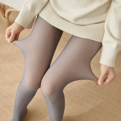 Thermal Stockings Woman Fleece Tights Sexy Slim Thicken Tights