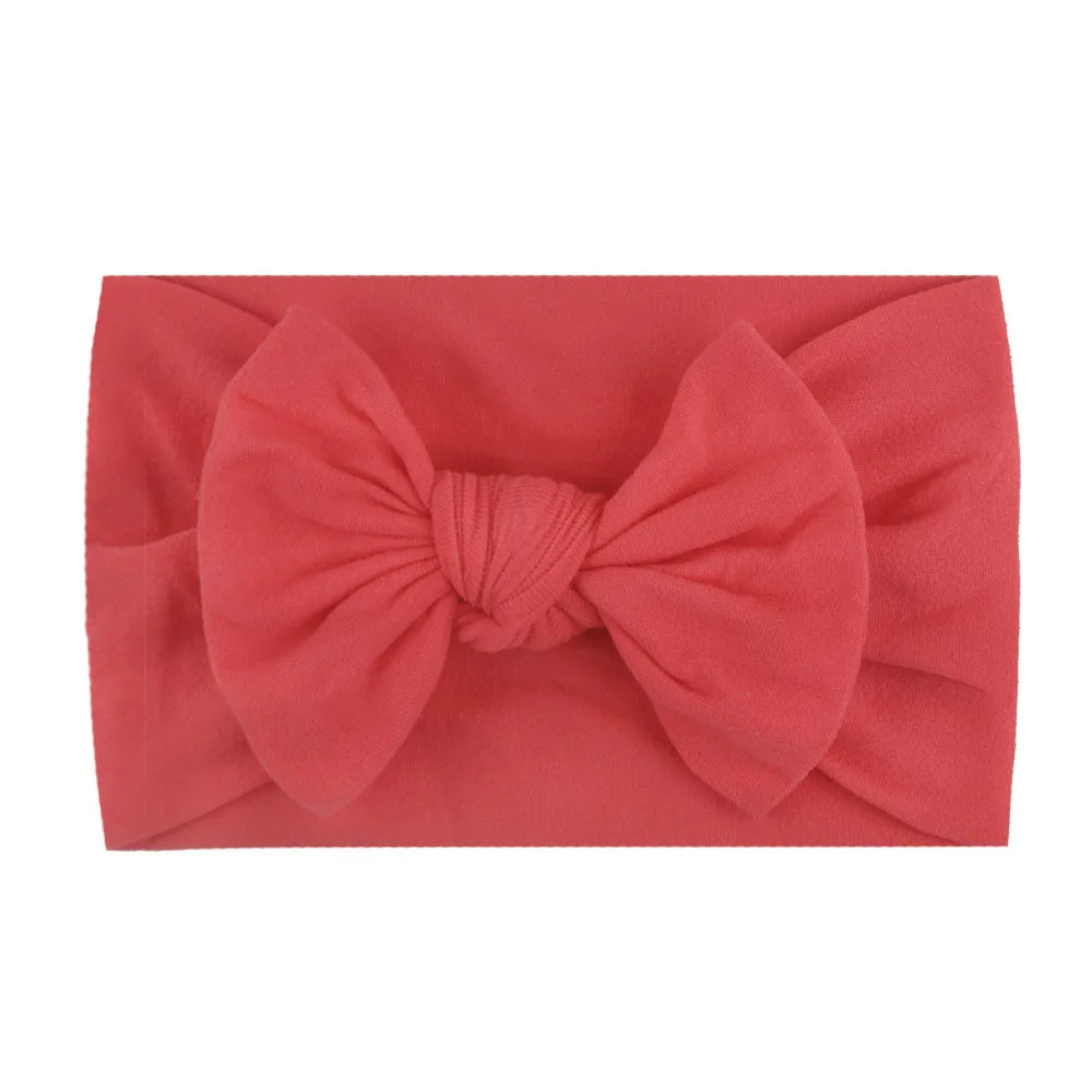 Baby Girl Headband Infant Hair Accessories Bows Newborn Headwear Rabbit Ear Elastic Gift Toddler Bandage Ribbon Soft Bowknot
