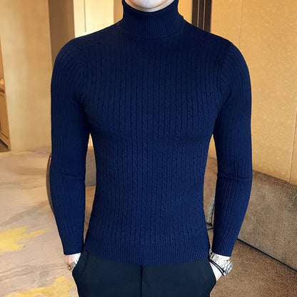Winter High Neck Thick Warm Turtleneck Sweater