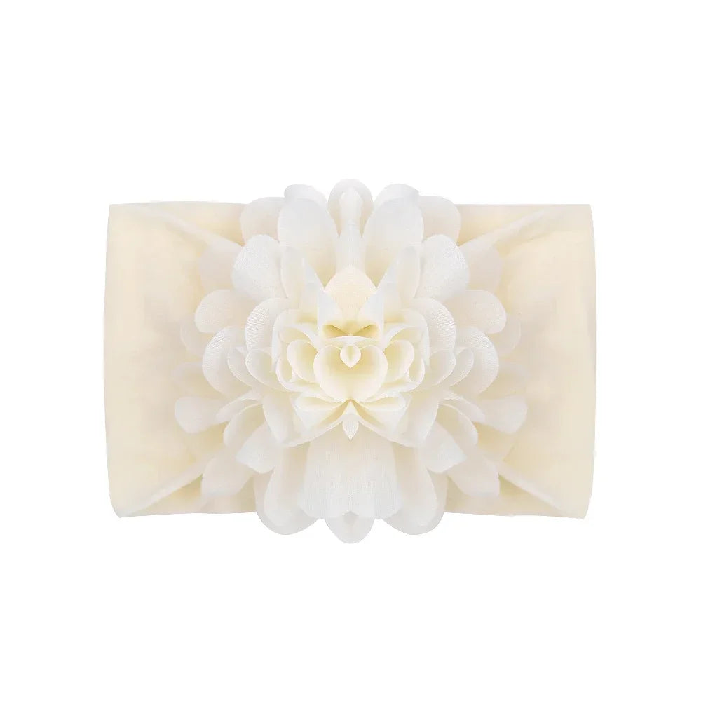 1Pc Headband Nylon Infants Toddlers Elastic Hair Band for Newborn Girl Princess Bowknot Cute Baby Hair Accessories Wholesale