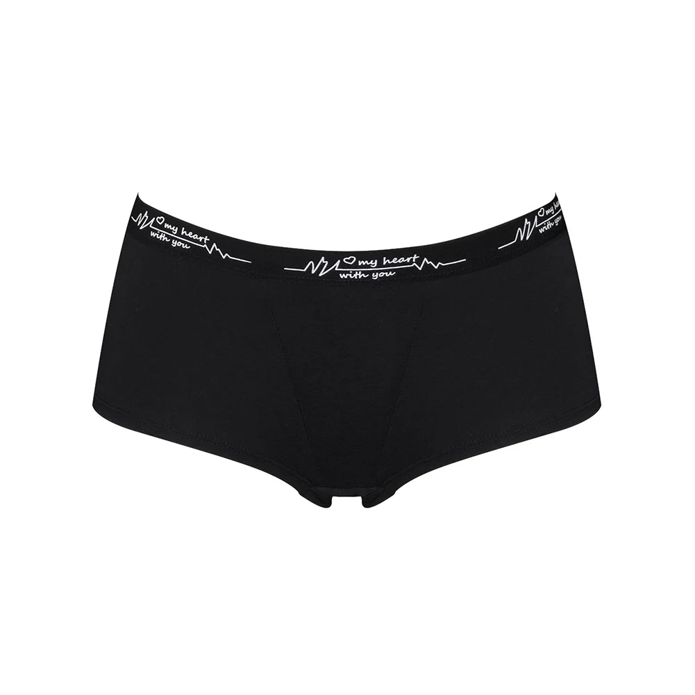 Ladies Solid color boxers Briefs Comfortable Female Underwear Sporty Style Casual Sexy Panties for Women S-XL