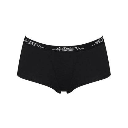 Ladies Solid color boxers Briefs Comfortable Female Underwear Sporty Style Casual Sexy Panties for Women S-XL