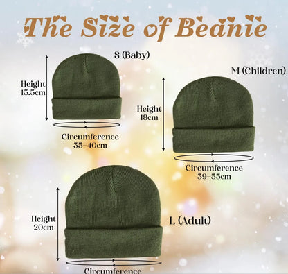 Personalized Baby Beanie Hats, custom name Hand Embroidered Knit Beanie with Name for Infants Toddlers Girls Boys birthday Gift