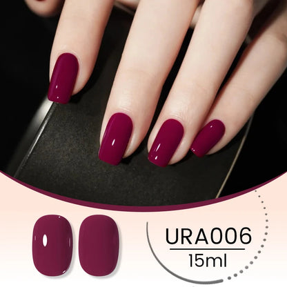 UR SUGAR 15ml Winter Brown Bright Color Gel Gel Varnishes All For Nails Soak Off UV LED Semi Permanent Nail Art Long Lasting Gel